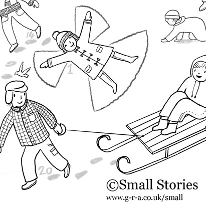 Small Stories Colour In Advent Calendar 2020