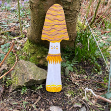 Wood Mushrooms  - hand painted wooden mushrooms