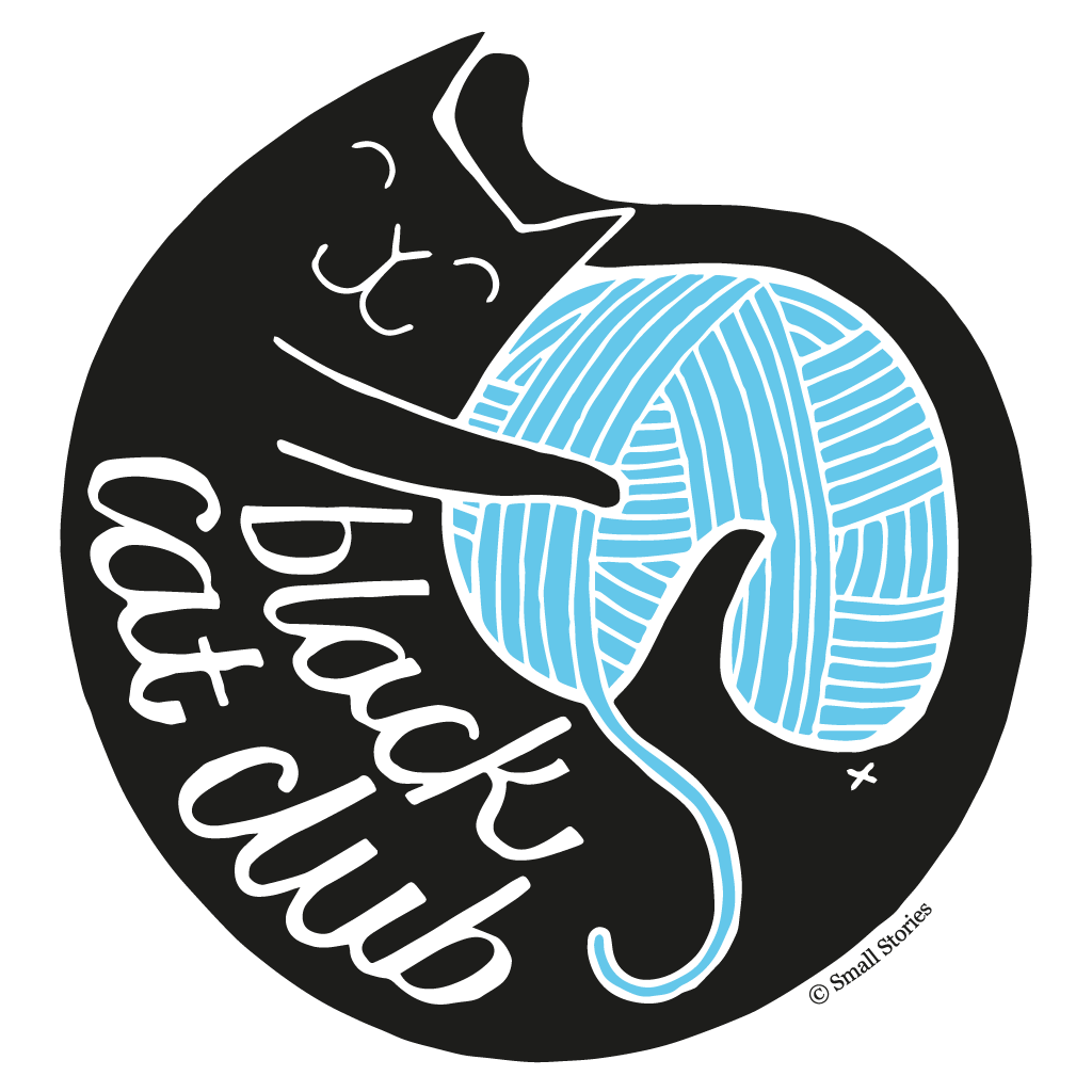 HALF PRICE SALE Black Cat Club Apparel small stories