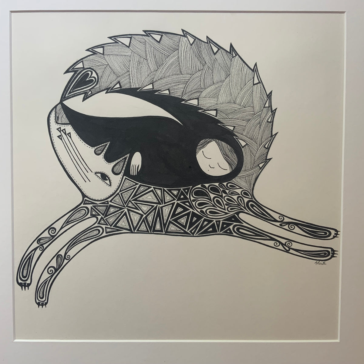 Dreams original pen and ink drawing – small-stories