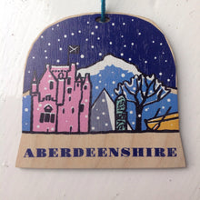 Aberdeenshire snow globe decoration