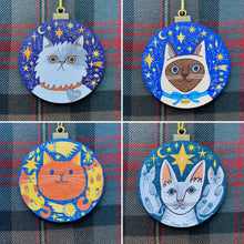Cat bauble decoration collection