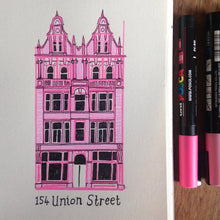 Original Drawings of buildings on Union Street, Aberdeen