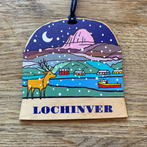 Lochinver snow globe decoration