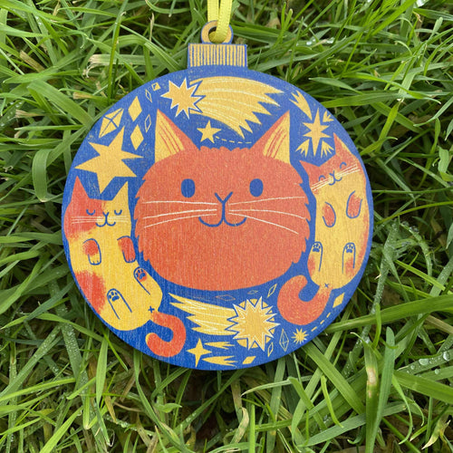 Ziggy Star Cat decoration