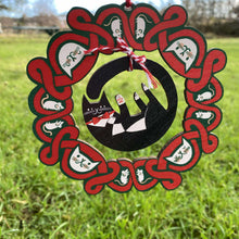 Celtic Cat wreath decoration