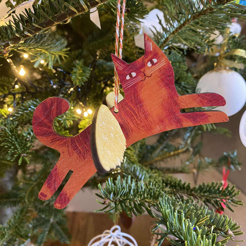 Flying Cat slot together decoration