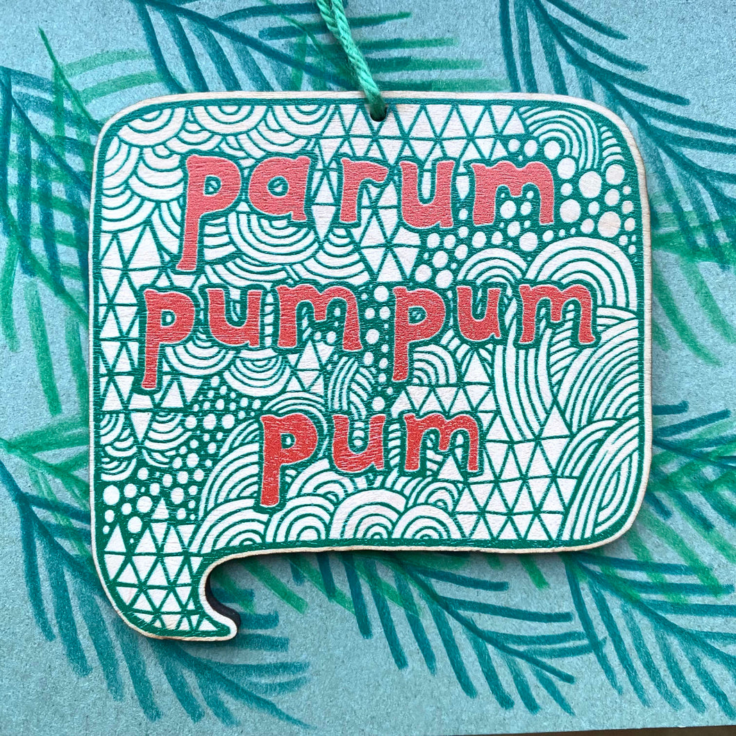 セール - Parum pum pum pum 木製装飾