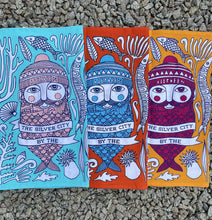 Fishman & Fishlady Aberdeen cotton tea-towel