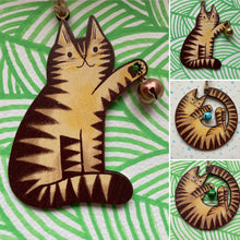 Bell or Buzzer cat decoration with bells