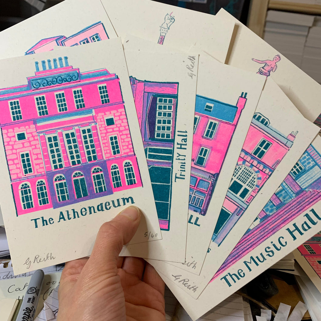 Aberdeen Mini riso print set (8 prints)