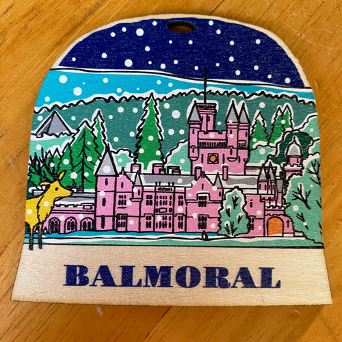 Balmoral snow globe decoration