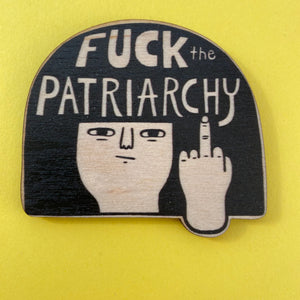 Sweary girls brooches