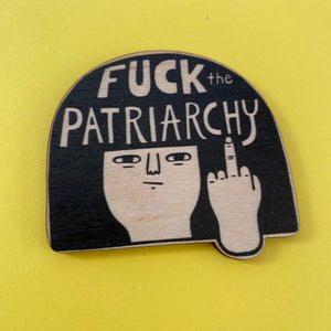 Sweary girls brooches
