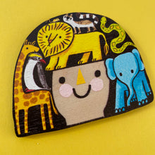 Yvette the vet from the zoo brooch