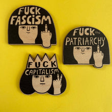 Sweary girls brooches