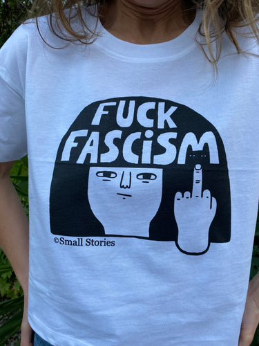 Fuck Fascism boxy t-shirt