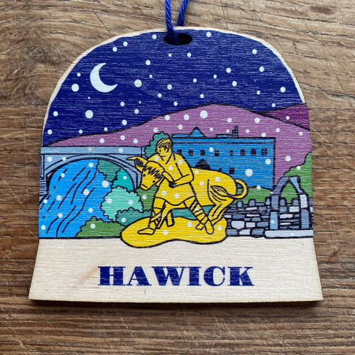 Hawick snow globe decoration