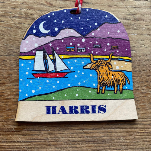 Harris snow globe decoration