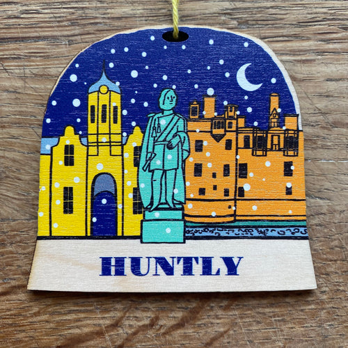 Huntly snow globe decoration