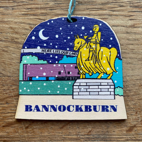 Bannockburn snow globe decoration