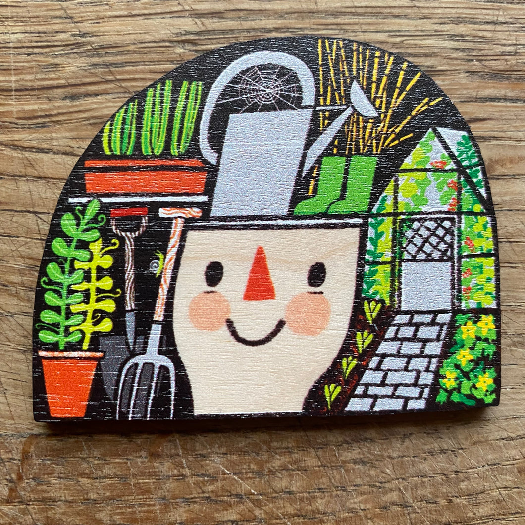 Lotties Allotment brooch