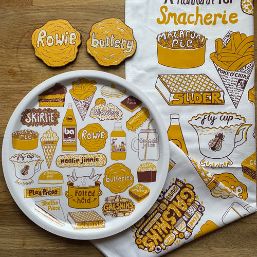 Doric food birch ply tea tray