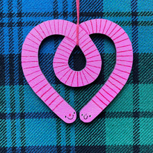 Celtic knot Worm decorations