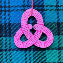 Celtic knot Worm decorations