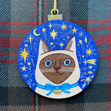 Cat bauble decoration collection