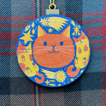 Cat bauble decoration collection