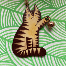 Bell or Buzzer cat decoration with bells