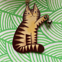 Bell or Buzzer cat decoration with bells