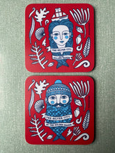 Pack of 4 Fishman & Fishwife coasters