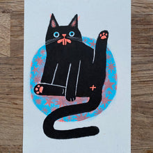 'mini' Cat riso prints