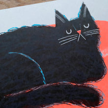 'mini' Cat riso prints
