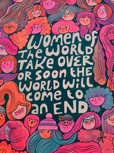 Women of the world riso print