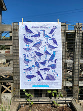 Waater Birdies tea towel