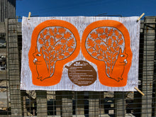 Red Squirrel cut and sew tea towel