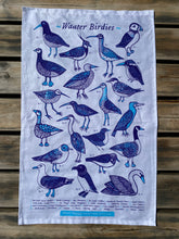Waater Birdies tea towel
