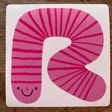 Worms stickers (set of 6)