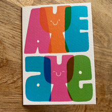 Aye Aye greetings card
