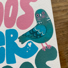 Foos Yer Doos greetings card