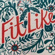Fit Like greetings card