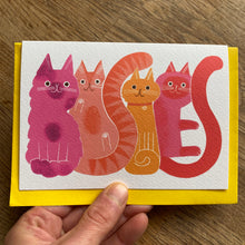 Bosies greetings card