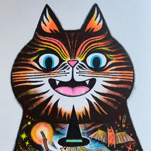 Sammy 'Samhain' Cat riso print