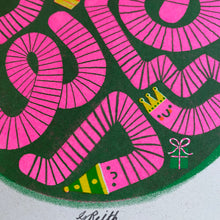 Worm Party riso print