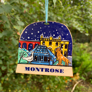 Montrose snow globe decoration