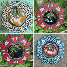 Celtic Cat wreath decoration