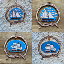 Tall Ships Boats hanging decorations